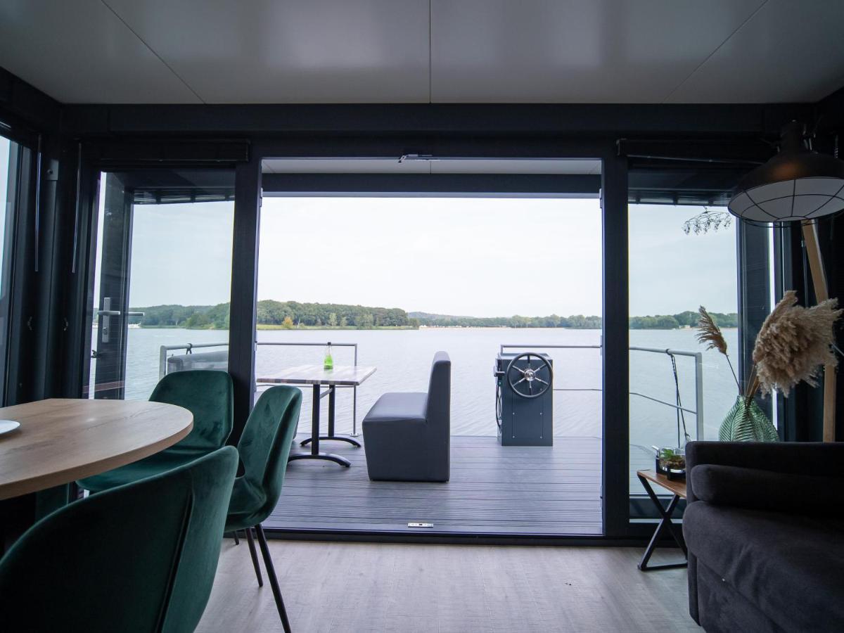 Houseboats Mookerplas Met Dakterras Middelaar Exterior foto