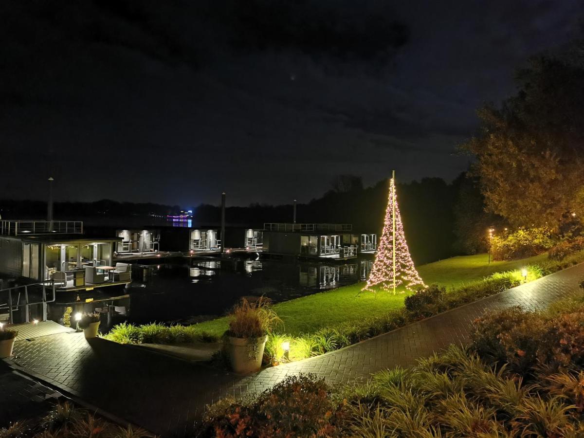 Houseboats Mookerplas Met Dakterras Middelaar Exterior foto