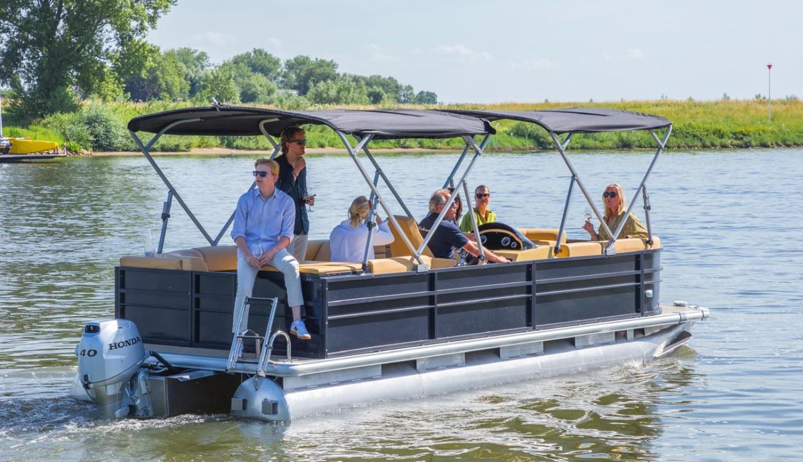Houseboats Mookerplas Met Dakterras Middelaar Exterior foto
